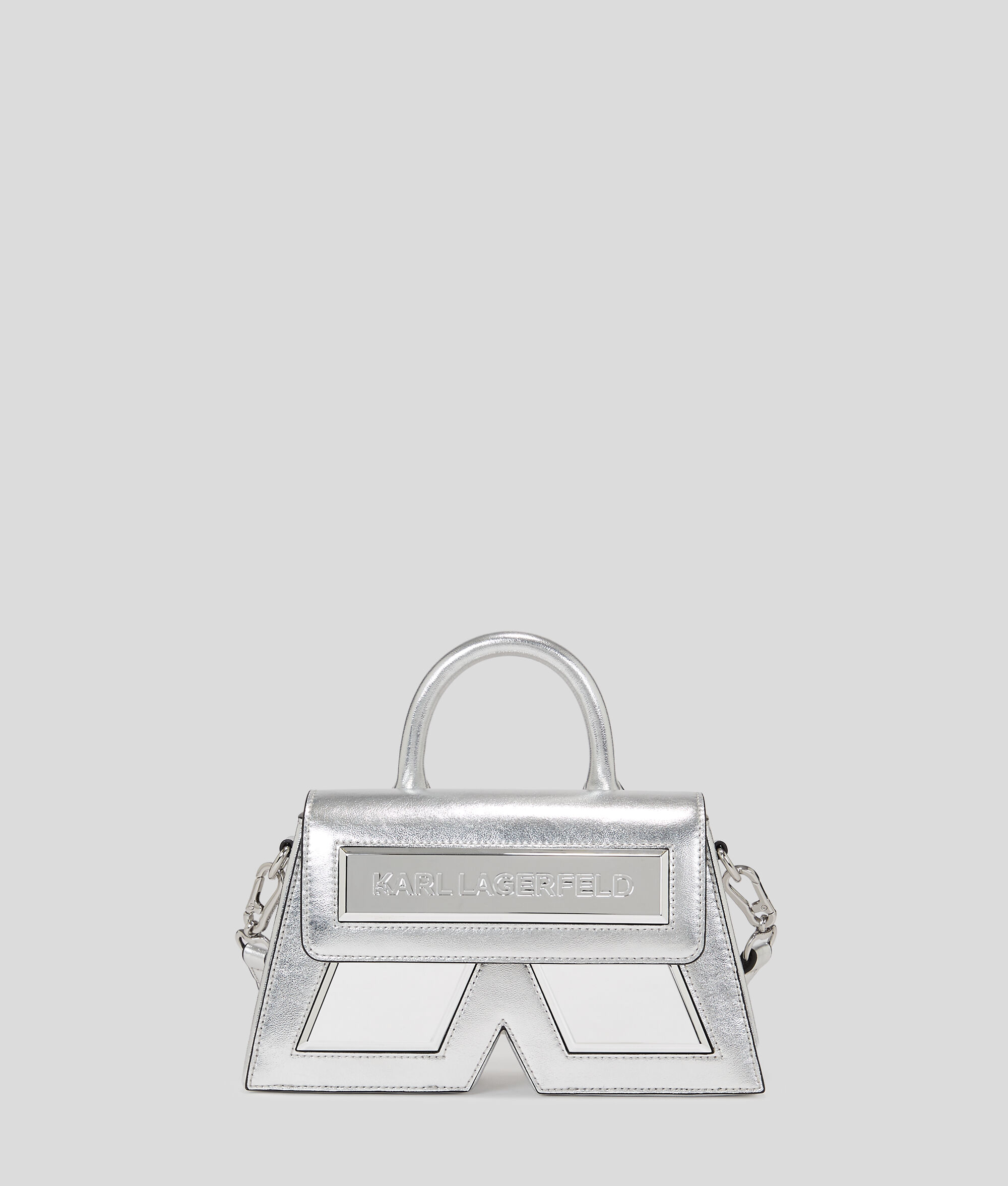 (image for) Colorful Ikonik Small Metallic Crossbody Bag